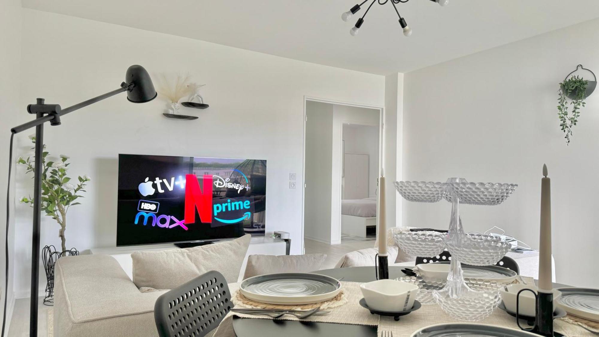 Chic Et Cosy Appartement Epure - T3 Courcouronnes Exterior foto