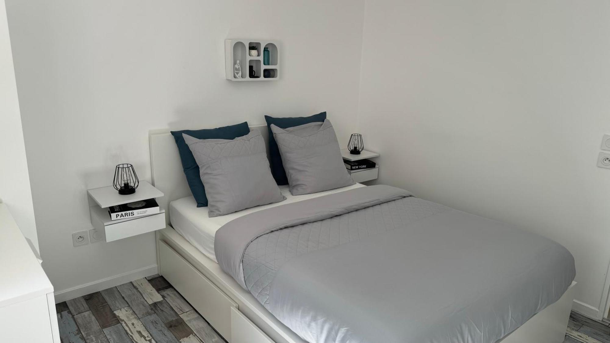 Chic Et Cosy Appartement Epure - T3 Courcouronnes Exterior foto