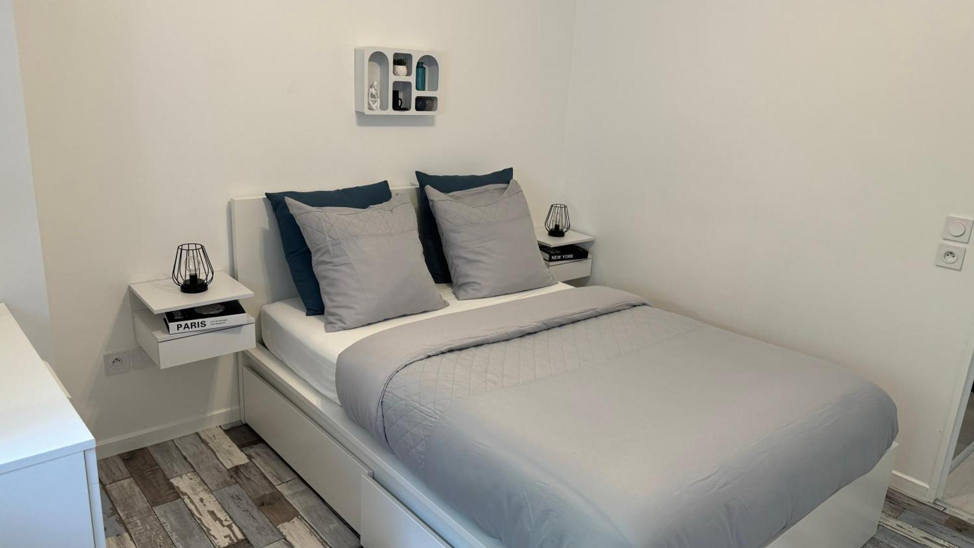 Chic Et Cosy Appartement Epure - T3 Courcouronnes Exterior foto